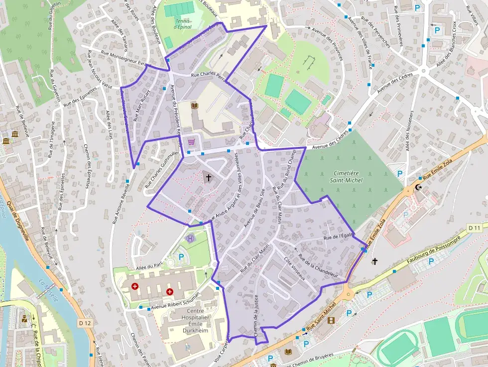 Appartement 88 m² quatre pièces à vendre à Épinal