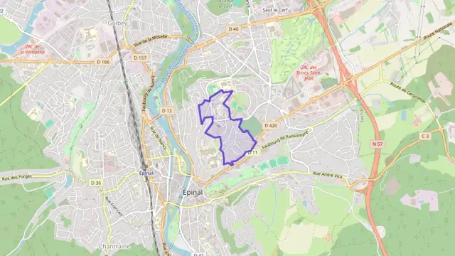 Appartement 88 m² quatre pièces à vendre à Épinal