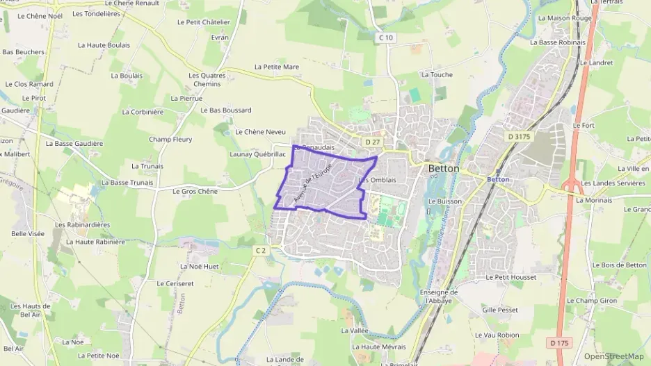 Appartement 80 m² quatre pièces à vendre à Betton Appartement 80 m² quatre pièces à vendre à Betton