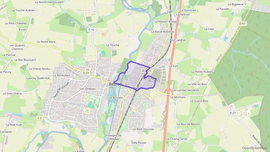 Appartement 70 m² trois pièces à vendre à Betton Appartement 70 m² trois pièces à vendre à Betton