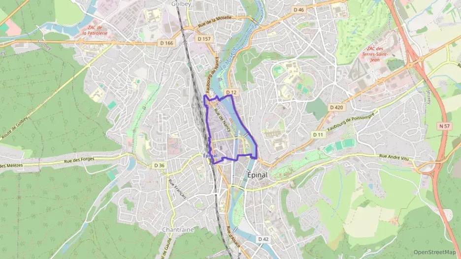 Appartement 78 m² trois pièces à vendre à Épinal