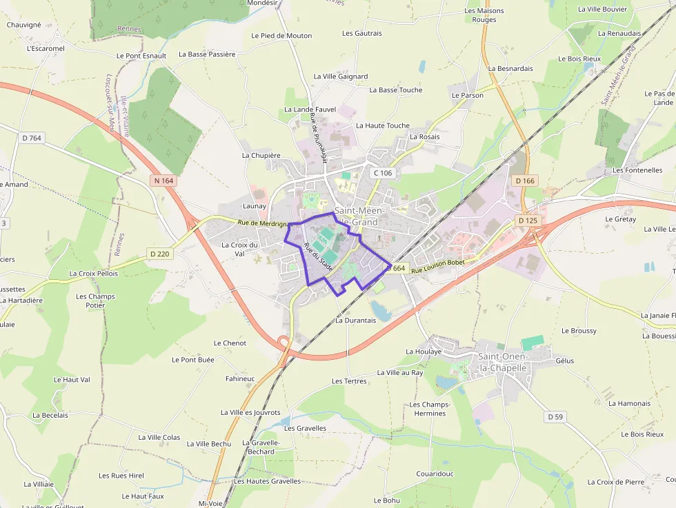 Appartement 43 m² deux pieces à vendre à Saint-Méen-le-Grand