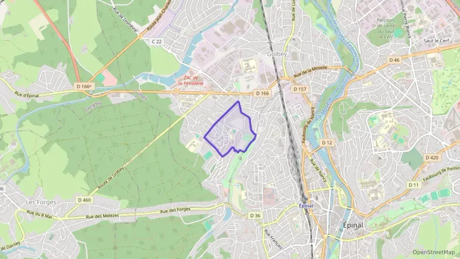 Appartement 74 m² quatre pièces à vendre à Golbey
