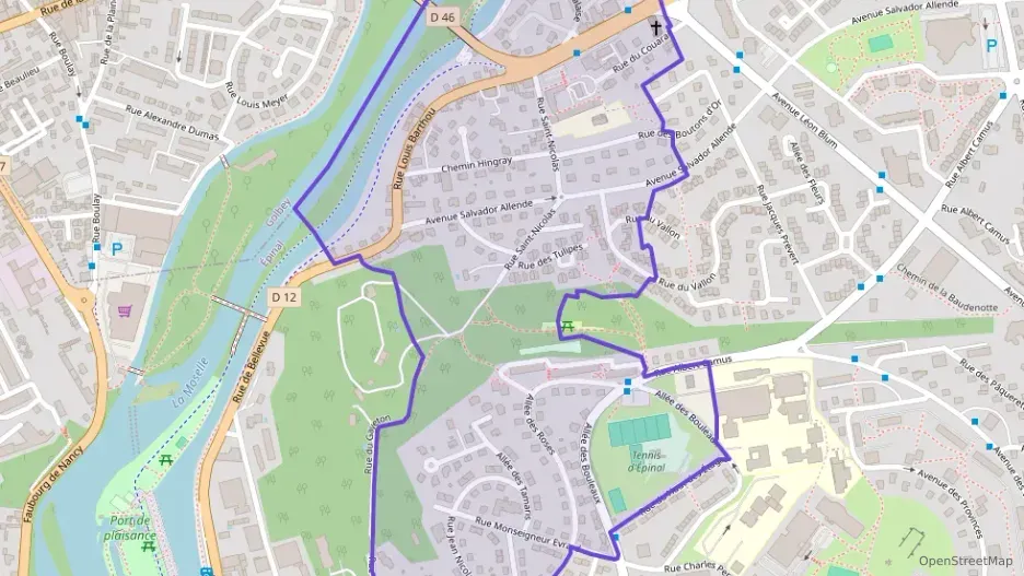 Appartement 100 m² quatre pièces à vendre à Épinal Appartement 100 m² quatre pièces à vendre à Épinal