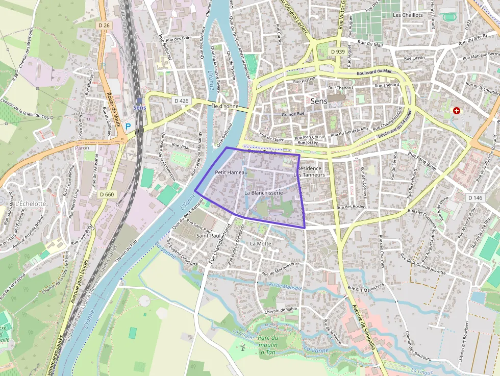 Appartement 98 m² quatre pièces à vendre à Sens