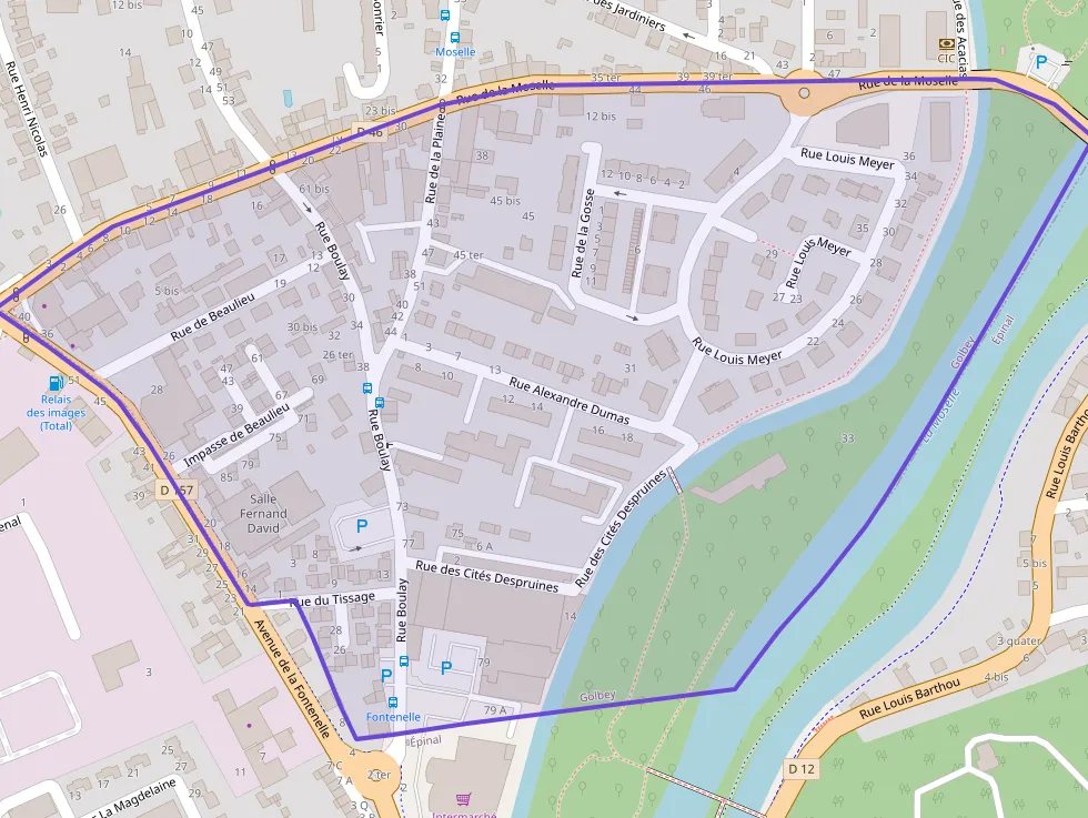 Appartement 92 m² quatre pièces à vendre à Golbey