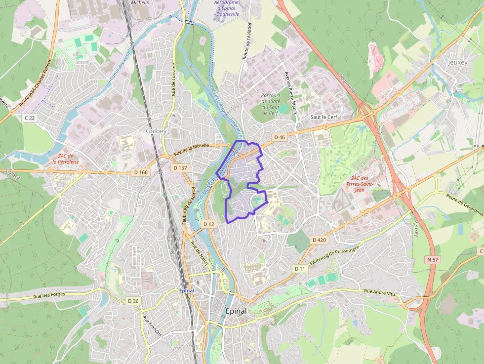 Appartement 87 m² quatre pièces à vendre à Épinal