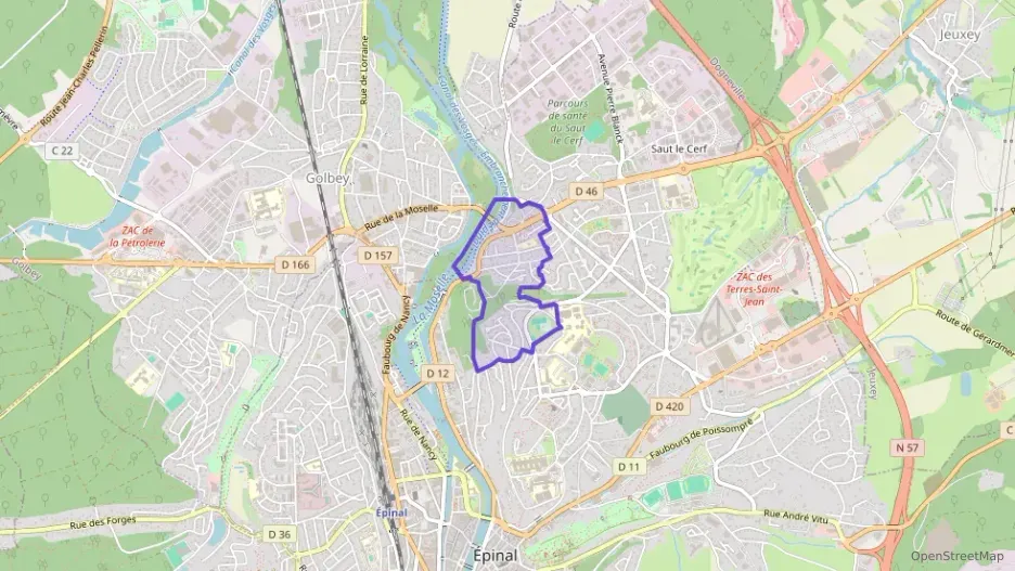 Appartement 87 m² quatre pièces à vendre à Épinal Appartement 87 m² quatre pièces à vendre à Épinal