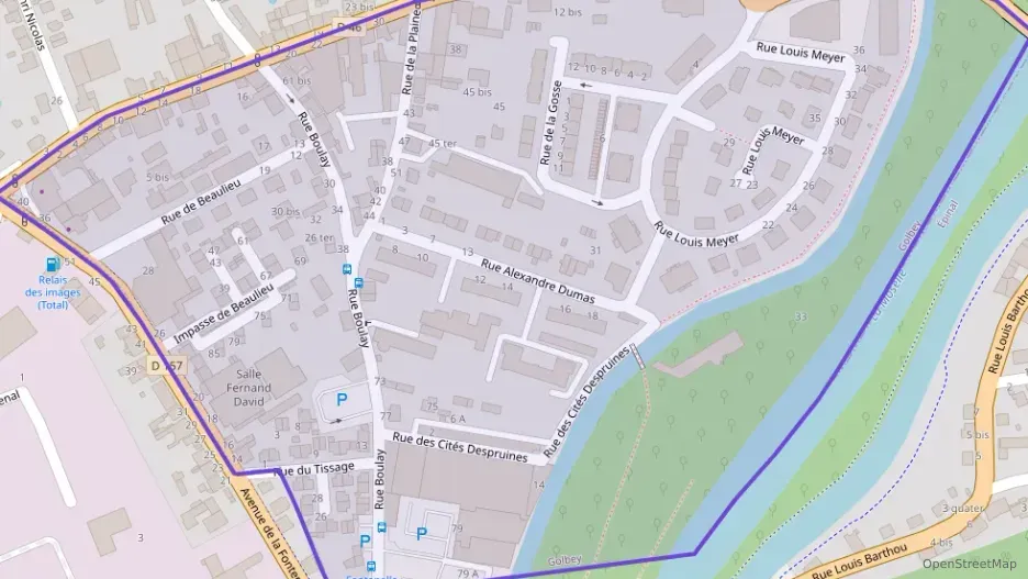 Appartement 75 m² quatre pièces à vendre à Golbey