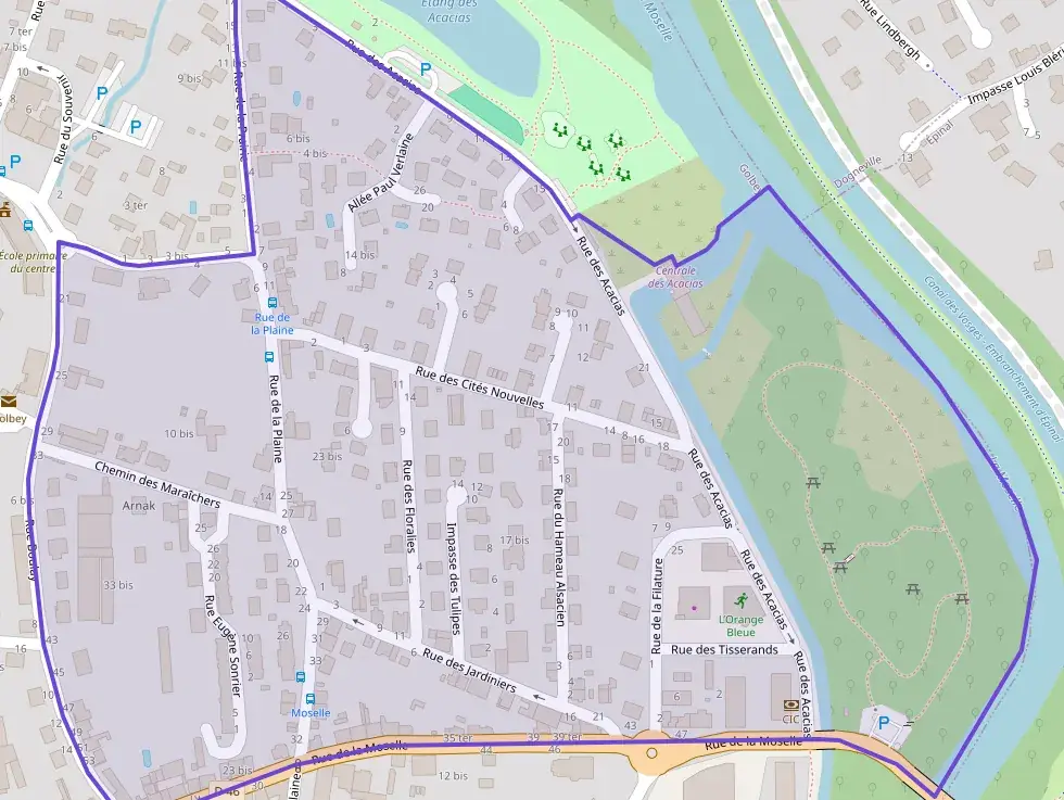 Appartement 68 m² trois pièces à vendre à Golbey