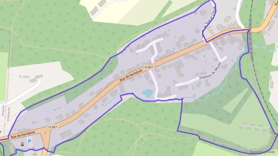 Appartement 50 m² trois pièces à vendre à Châteaulin