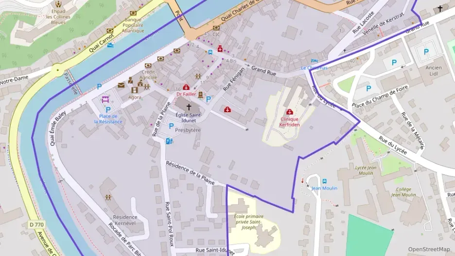 Appartement 44 m² deux pieces à vendre à Châteaulin