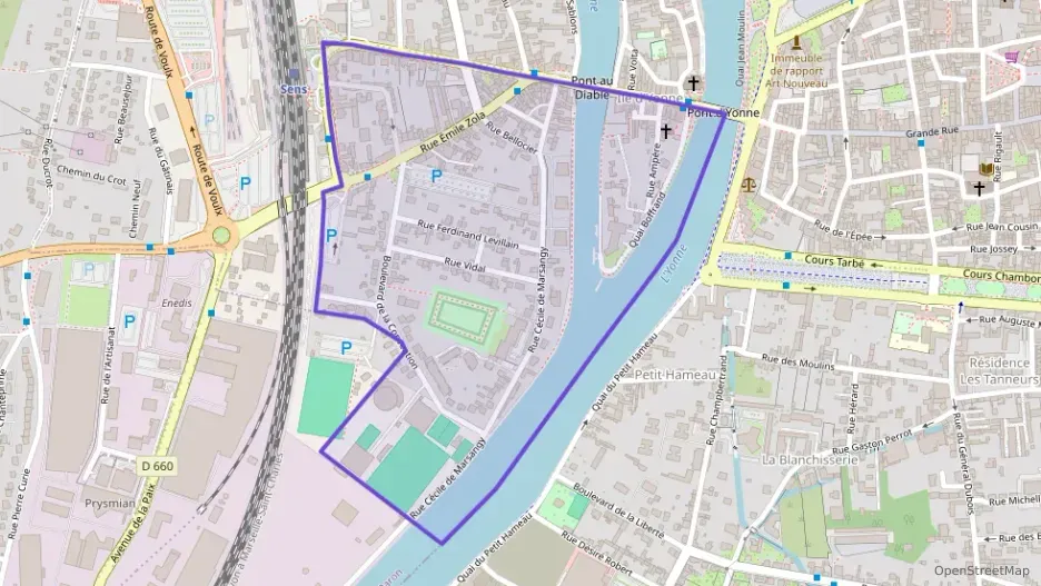 Appartement 65 m² trois pièces à vendre à Sens Appartement 65 m² trois pièces à vendre à Sens