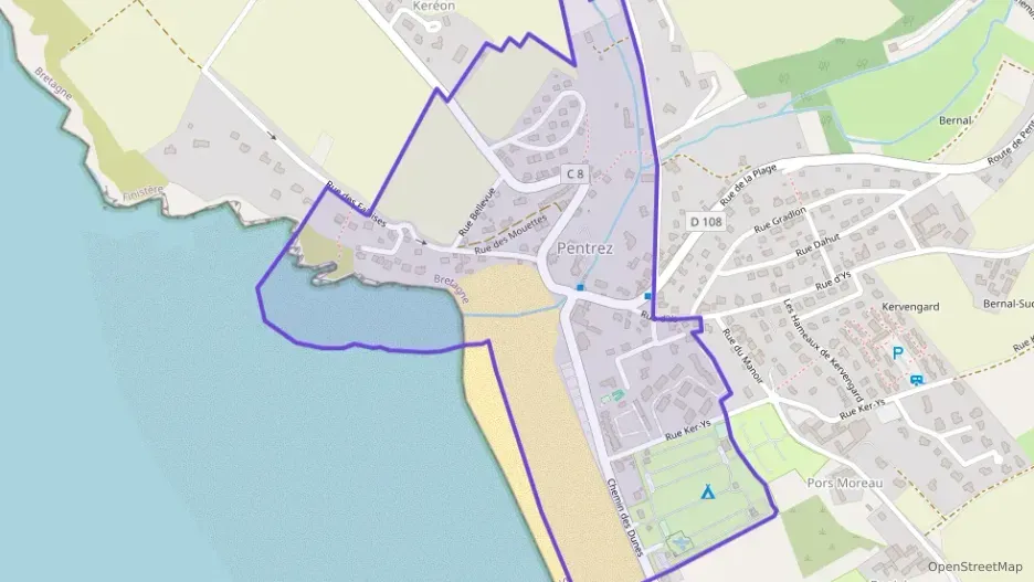 Appartement 62 m² trois pièces à vendre à Saint-Nic Appartement 62 m² trois pièces à vendre à Saint-Nic