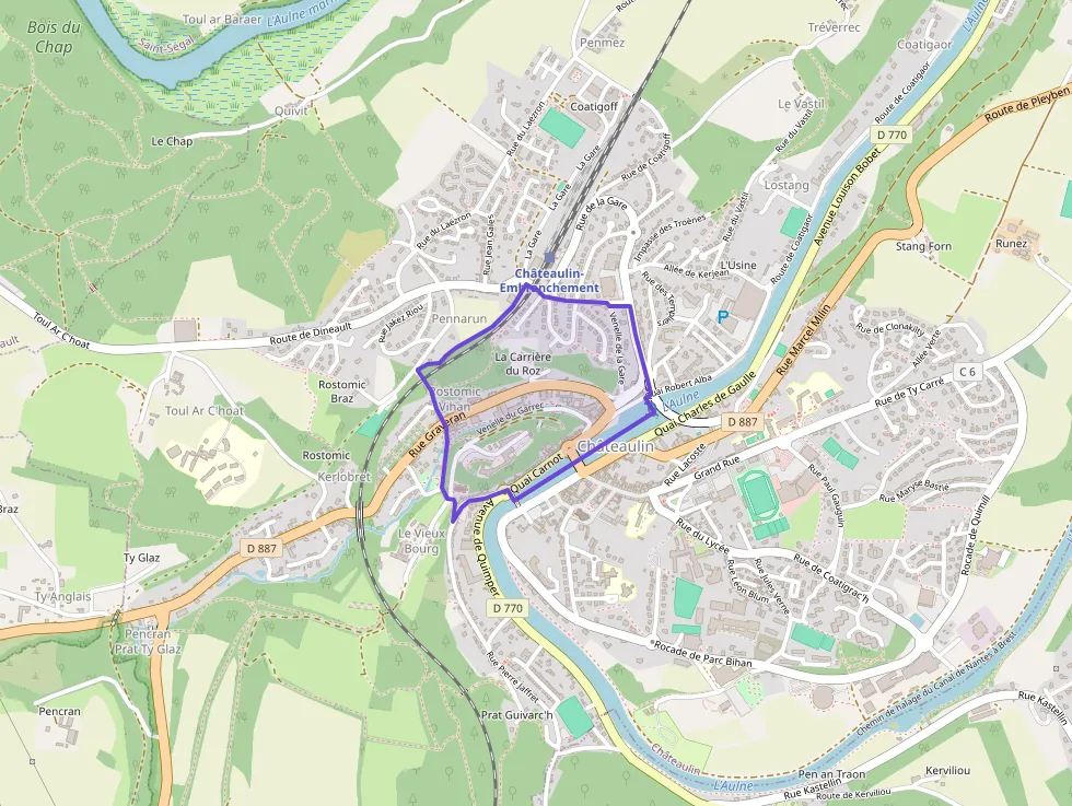 Appartement 40 m² trois pièces à vendre à Châteaulin