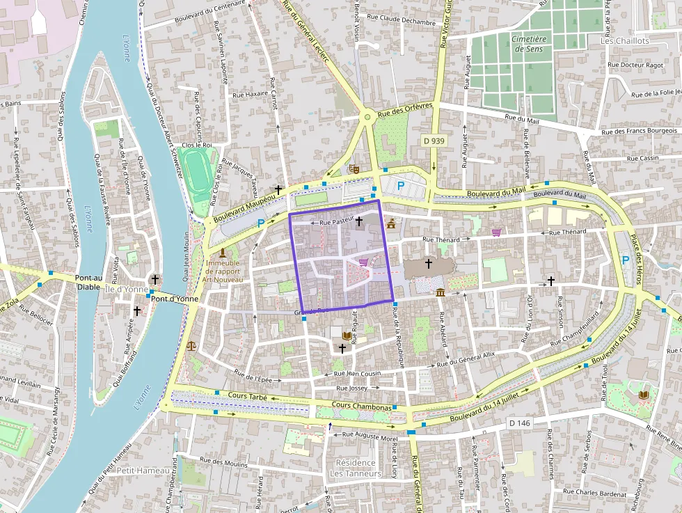 Appartement 95 m² quatre pièces à vendre à Sens