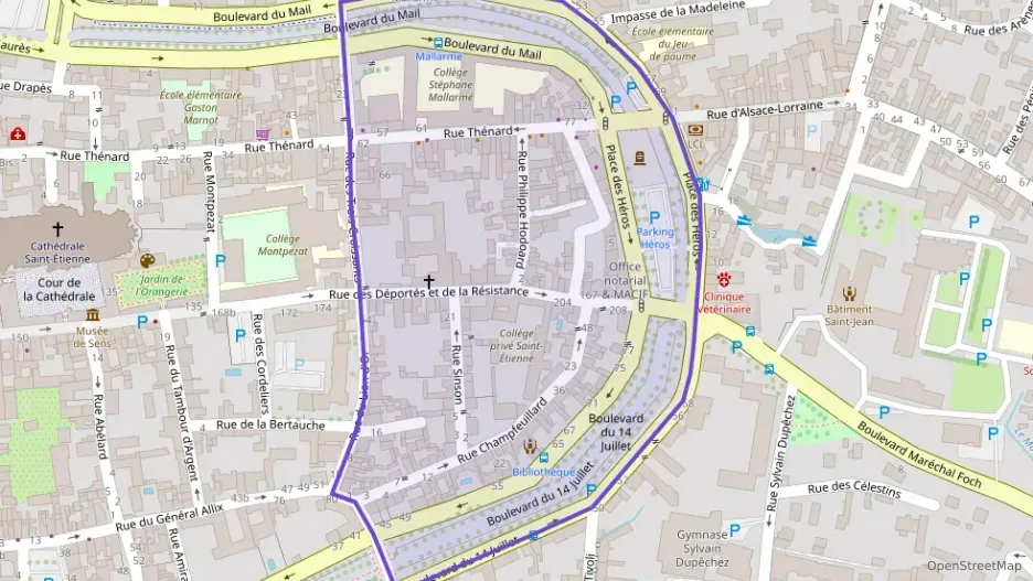 Appartement 57 m² trois pièces à vendre à Sens