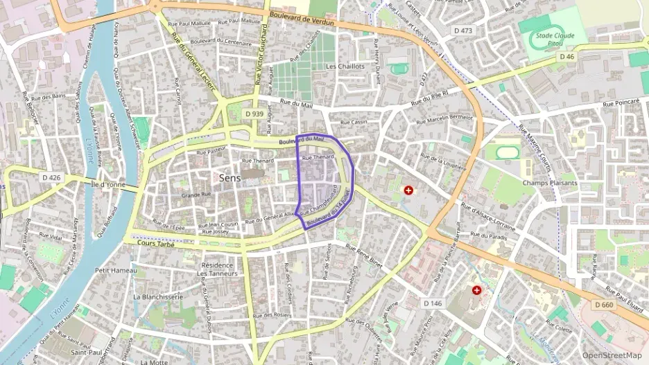 Appartement 57 m² trois pièces à vendre à Sens