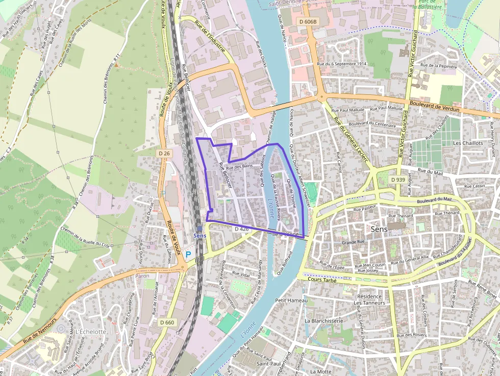 Appartement 58 m² trois pièces à vendre à Sens