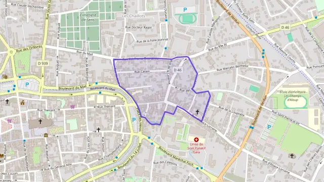 Appartement 69 m² quatre pièces à vendre à Sens