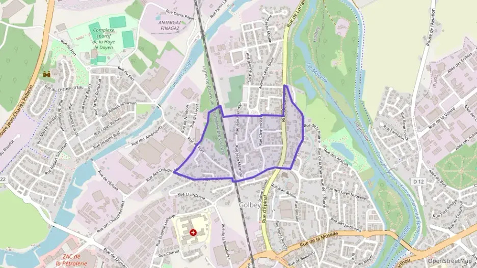 Appartement 56 m² deux pieces à vendre à Golbey