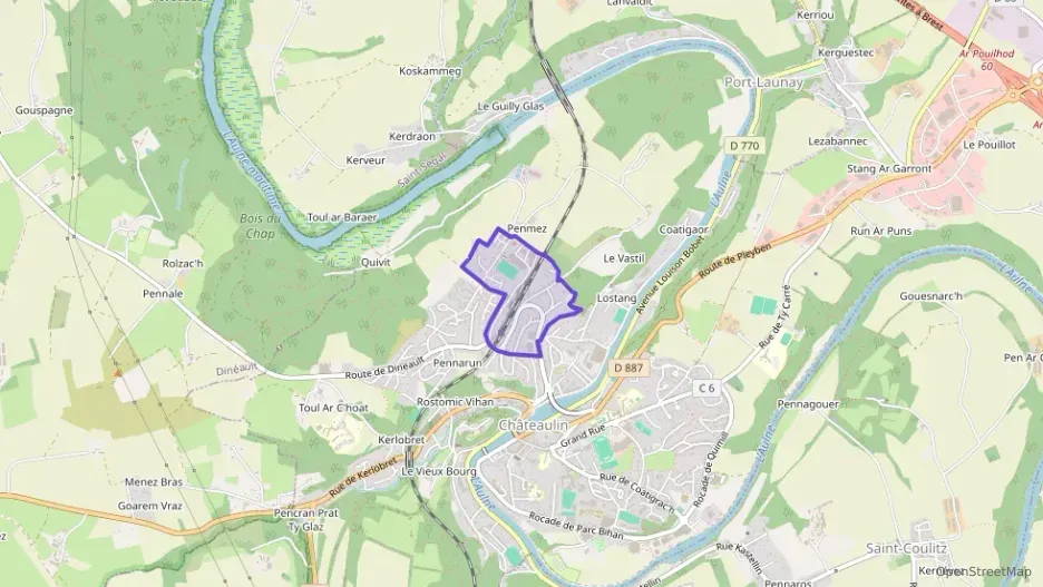 Appartement 77 m² trois pièces à vendre à Châteaulin