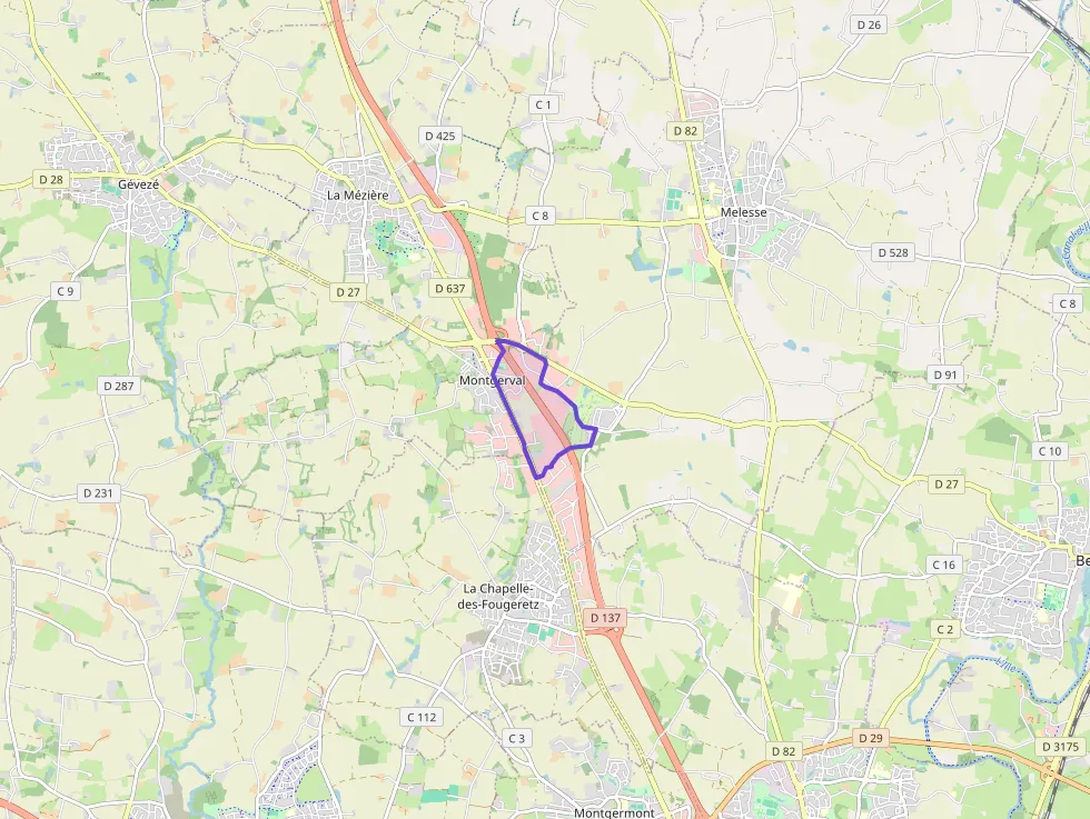 Appartement 57 m² trois pièces à vendre à La Mézière