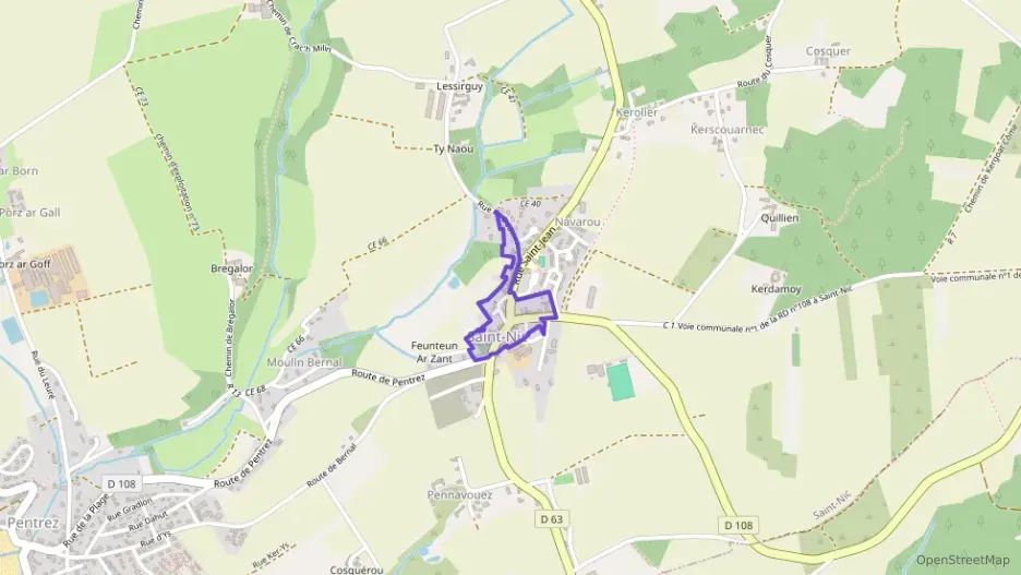 Appartement 56 m² deux pieces à vendre à Saint-Nic Appartement 56 m² deux pieces à vendre à Saint-Nic