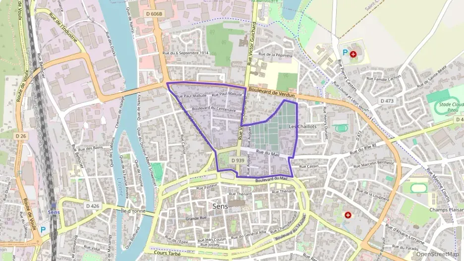 Appartement 96 m² cinq pièces à vendre à Sens