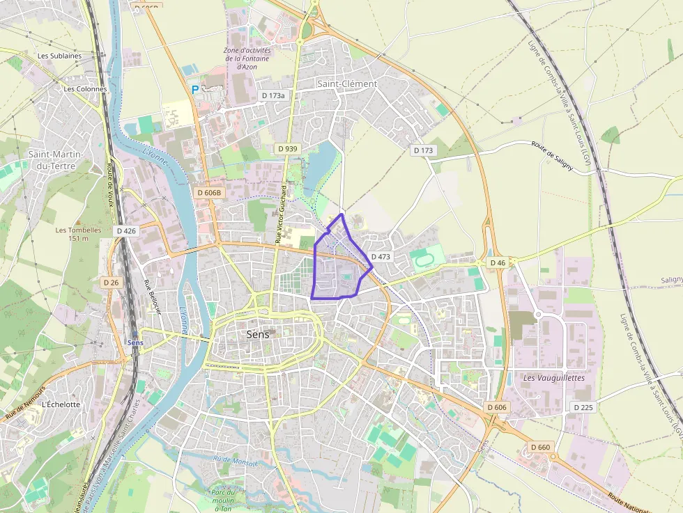 Appartement 63 m² trois pièces à vendre à Sens