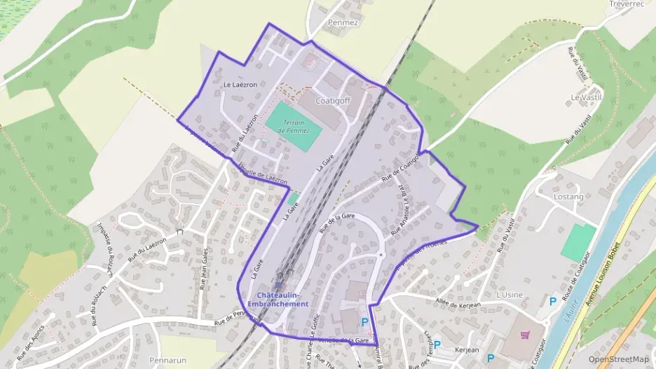 Appartement 110 m² cinq pièces à vendre à Châteaulin