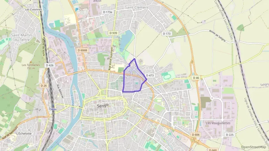 Appartement 54 m² trois pièces à vendre à Sens Appartement 54 m² trois pièces à vendre à Sens