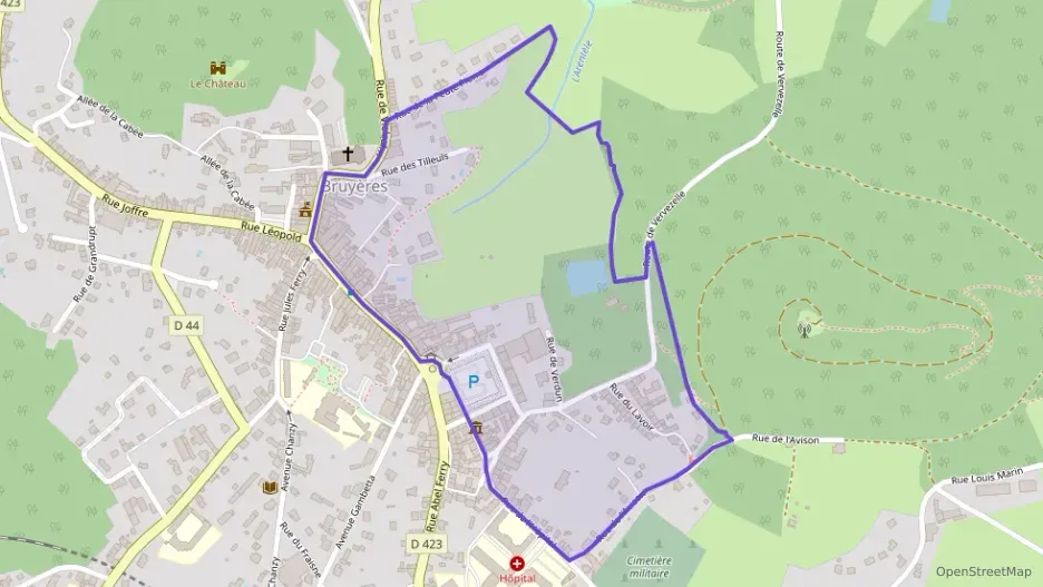 Appartement 80 m² quatre pièces à vendre à Bruyères