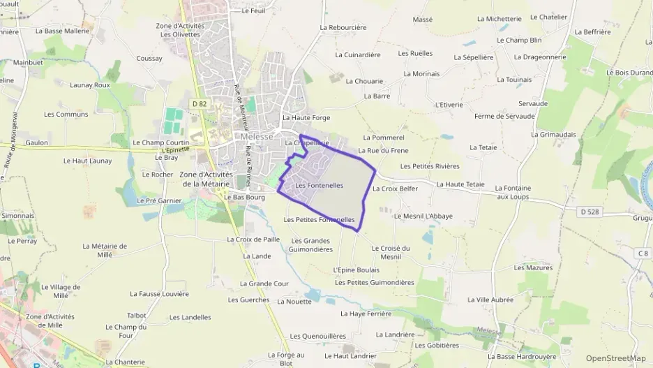 Appartement 67 m² trois pièces à vendre à Melesse Appartement 67 m² trois pièces à vendre à Melesse