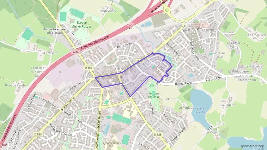 Appartement 54 m² trois pièces à vendre à Liffré