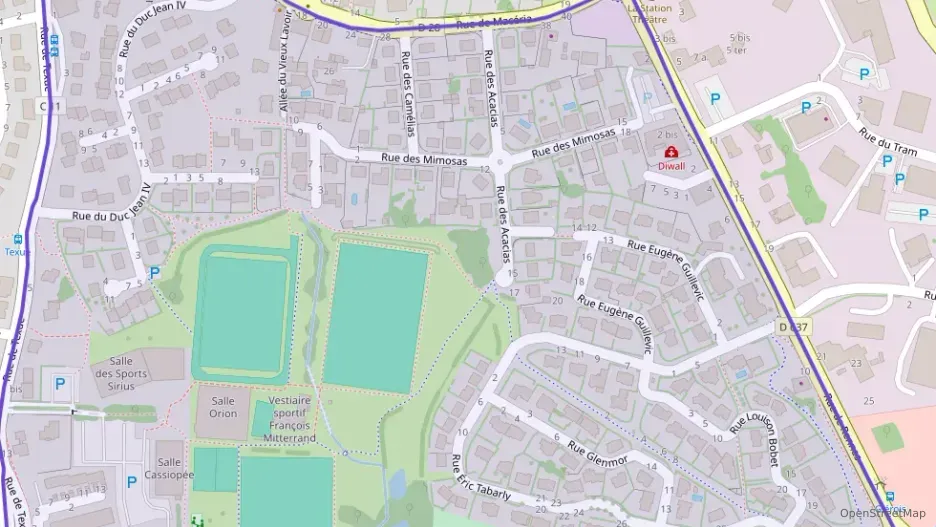 Appartement 48 m² deux pieces à vendre à La Mézière Appartement 48 m² deux pieces à vendre à La Mézière