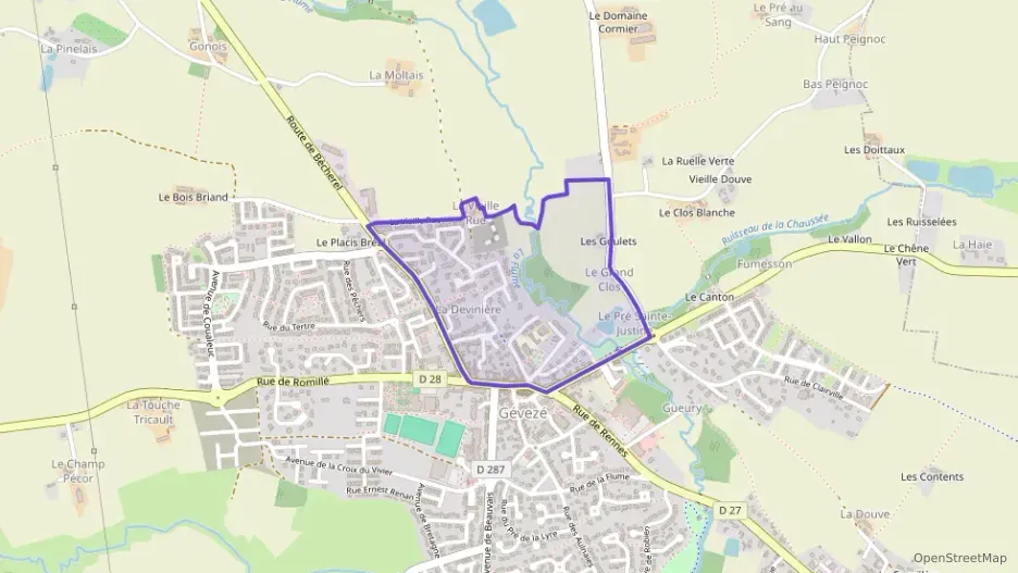 Appartement 45 m² deux pieces à vendre à Gévezé Appartement 45 m² deux pieces à vendre à Gévezé