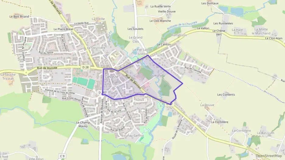 Appartement 31 m² une piece à vendre à Gévezé Appartement 31 m² une piece à vendre à Gévezé