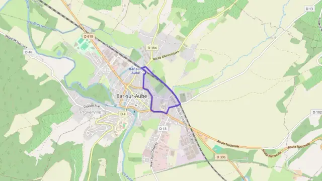 Appartement 66 m² quatre pièces à vendre à Bar-sur-Aube