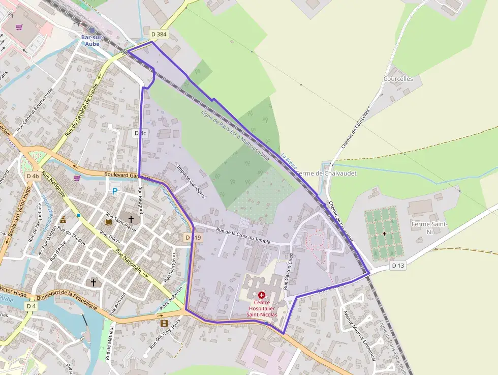 Appartement 56 m² deux pieces à vendre à Bar-sur-Aube