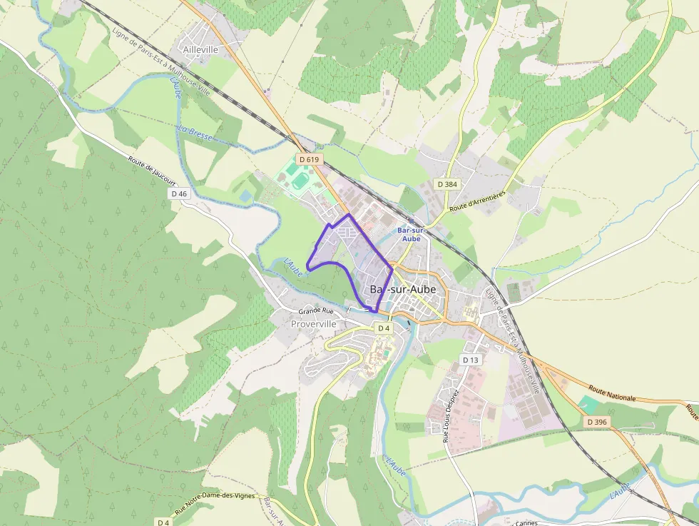 Appartement 77 m² deux pieces à vendre à Bar-sur-Aube