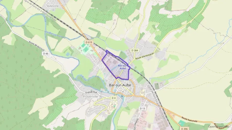 Appartement 70 m² trois pièces à vendre à Bar-sur-Aube