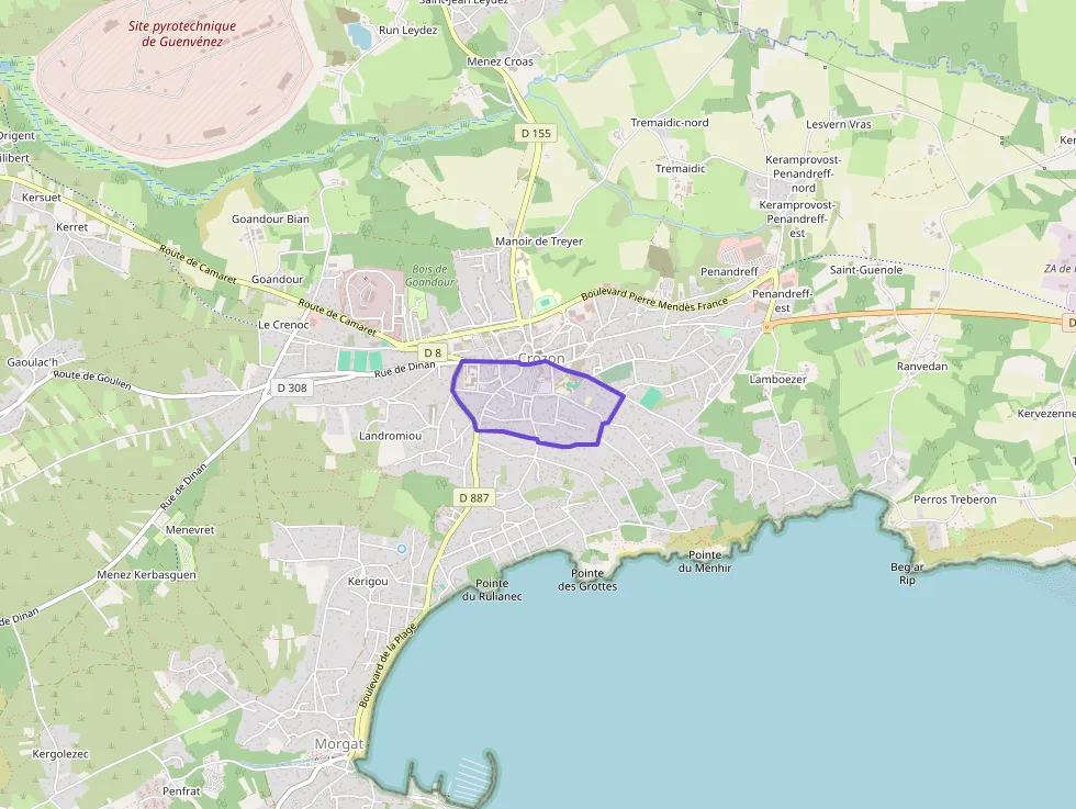 Appartement 60 m² deux pieces à vendre à Crozon