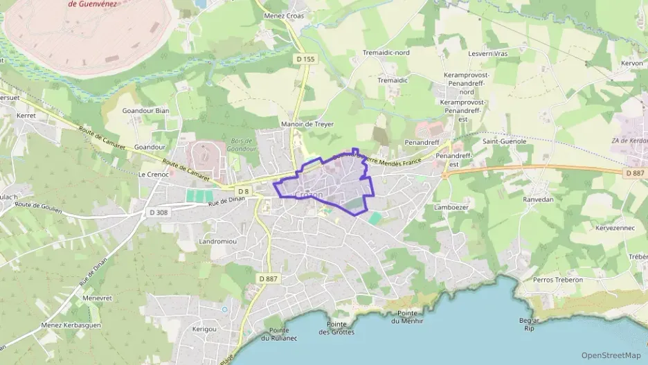 Appartement 50 m² trois pièces à vendre à Crozon