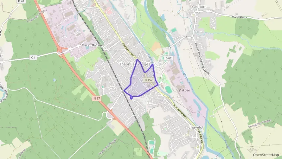 Appartement 101 m² quatre pièces à vendre à Thaon-les-Vosges