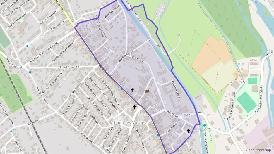 Appartement 70 m² trois pièces à vendre à Thaon-les-Vosges