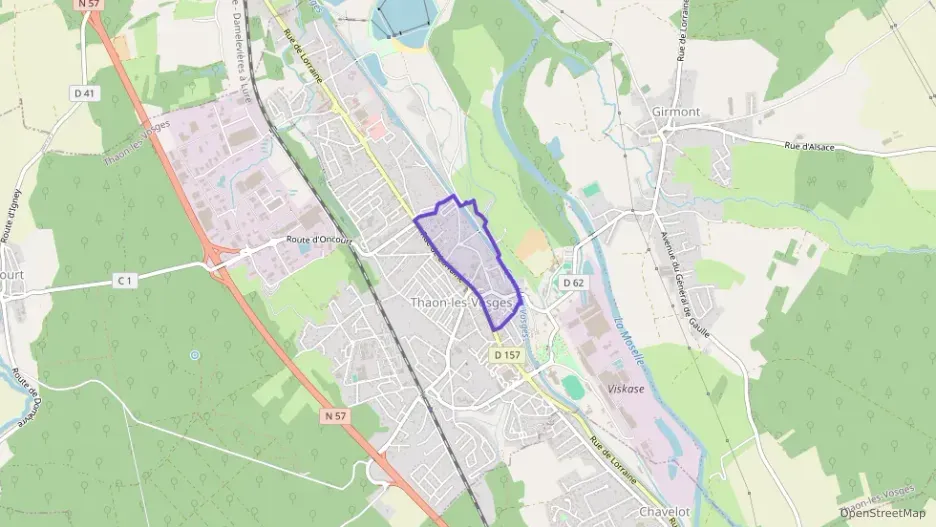 Appartement 95 m² trois pièces à vendre à Thaon-les-Vosges Appartement 95 m² trois pièces à vendre à Thaon-les-Vosges