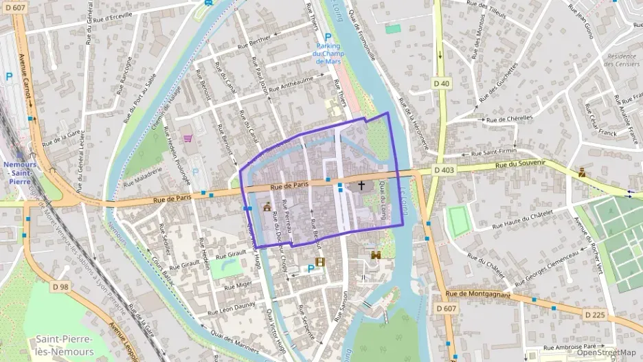 Appartement 66 m² trois pièces à vendre à Nemours