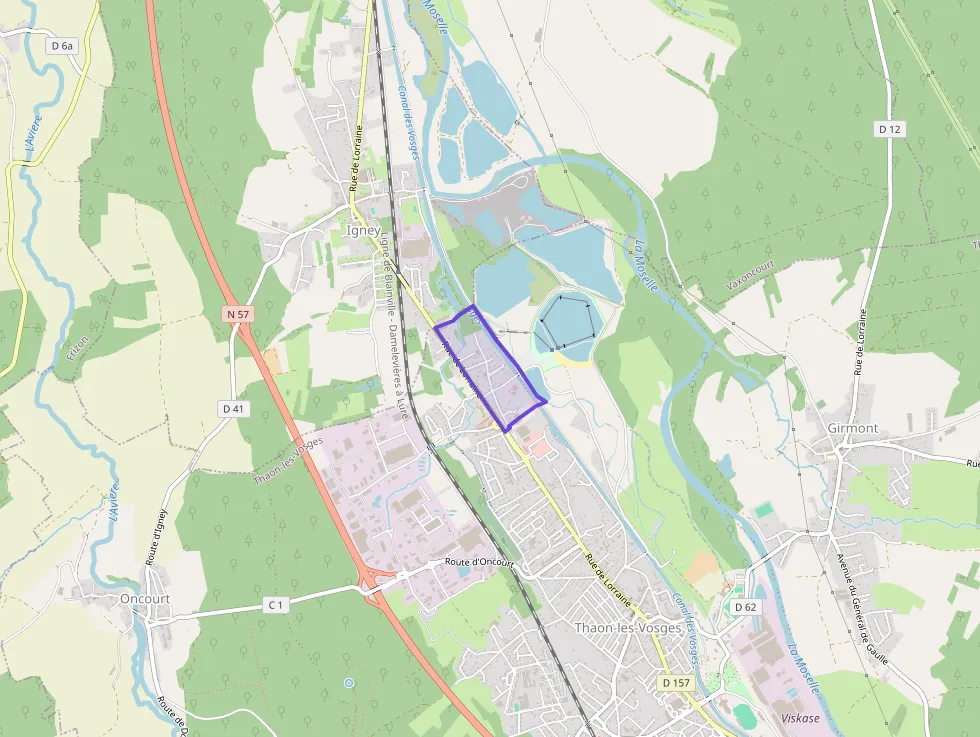 Appartement 66 m² trois pièces à vendre à Thaon-les-Vosges