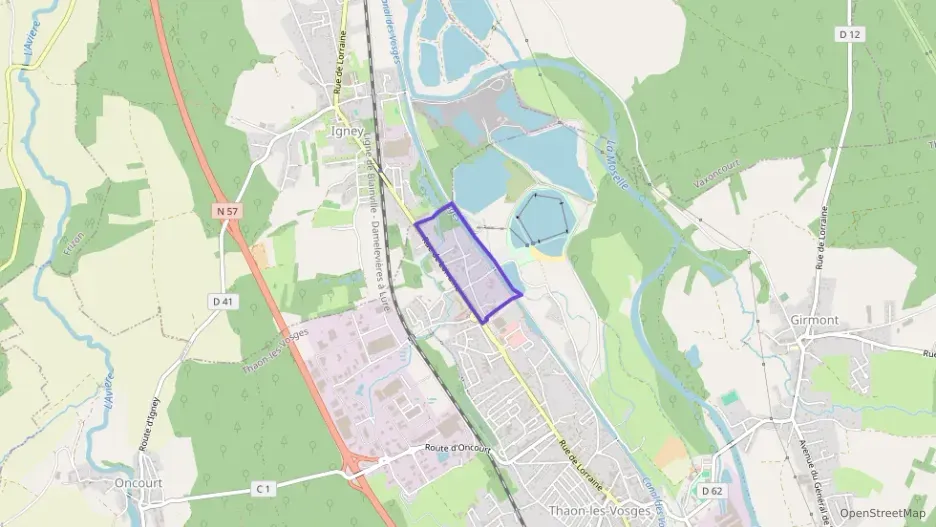 Appartement 66 m² trois pièces à vendre à Thaon-les-Vosges